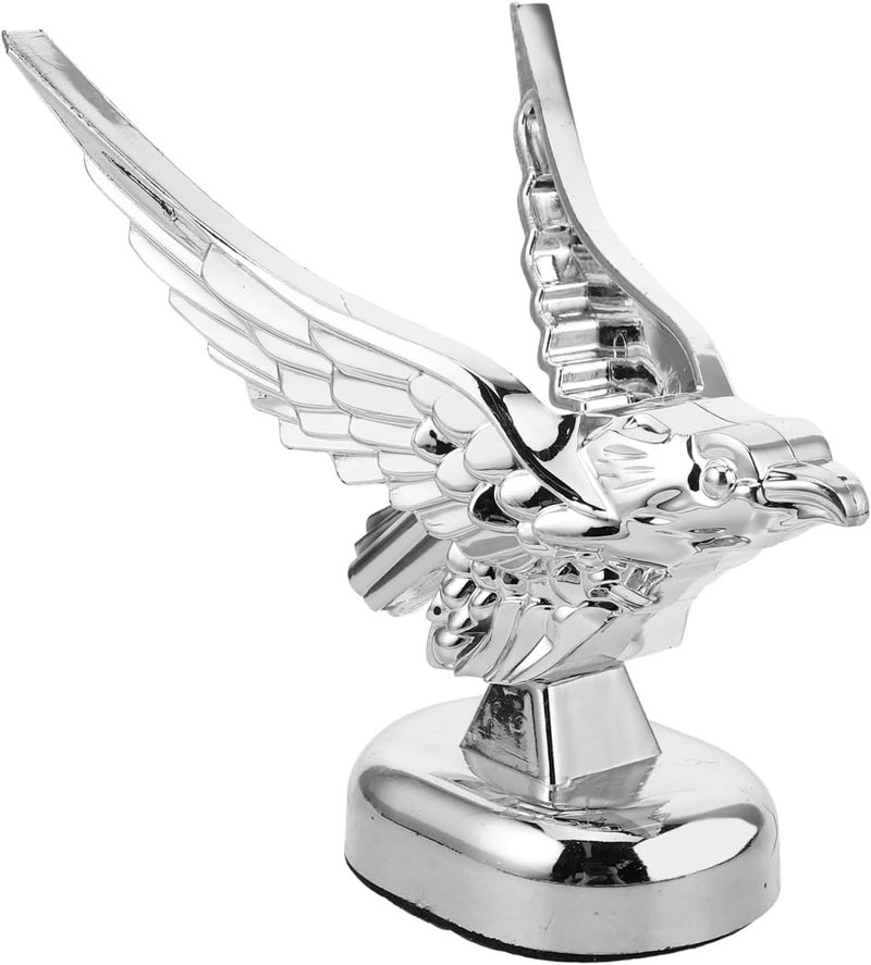 PACKOVE Hood Ornament Plastic Car Hood Decoration Universal Car Exterior Accessory 4.72X3.93X3.54 Inch - Image 1